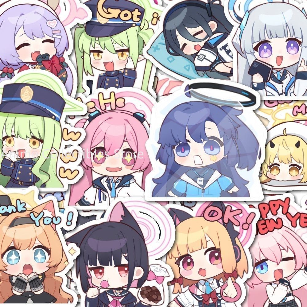 48 Stück Anime Blue Archive Mi – Laptop Original Accessories Bewertung und Preis